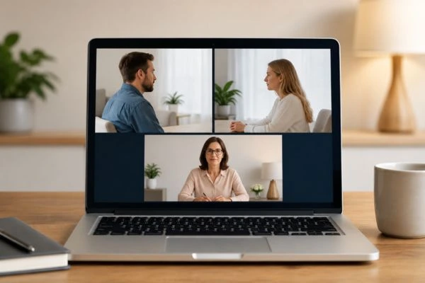 Image of online shuttle mediation Consett